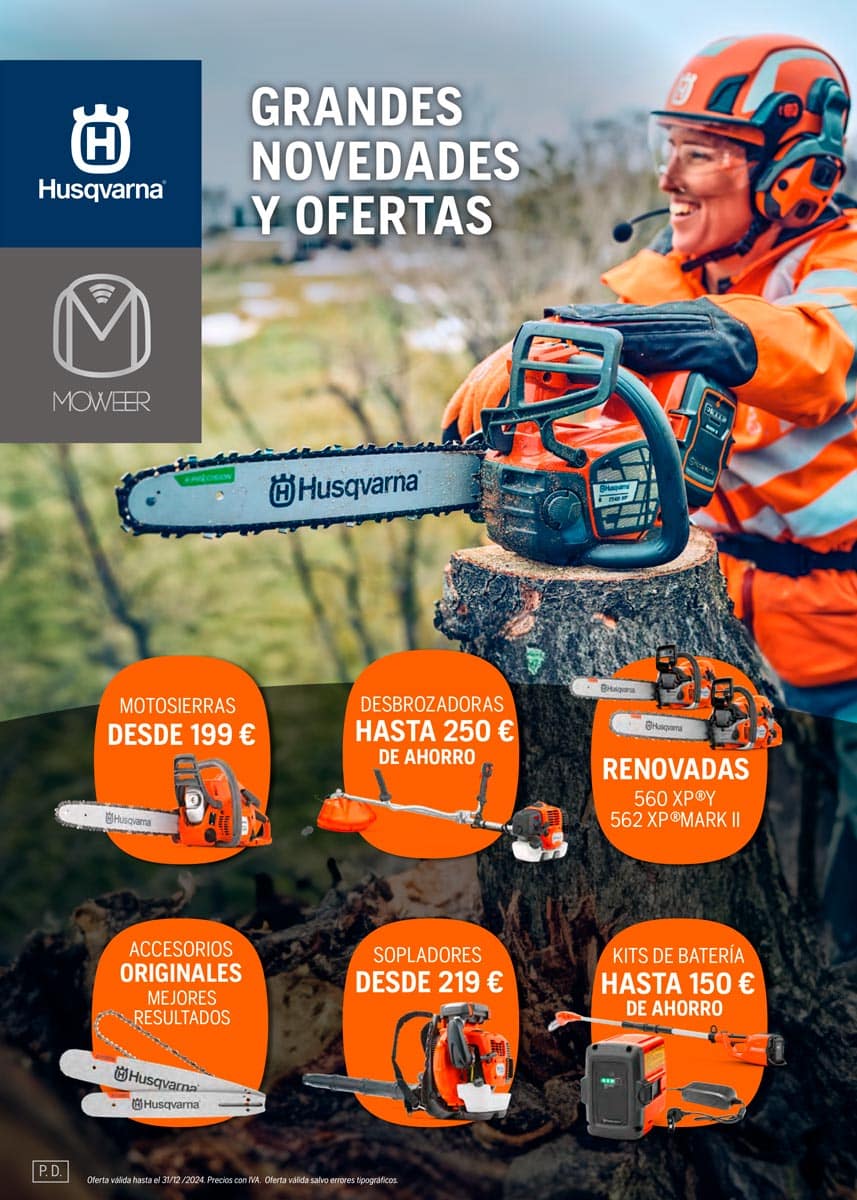 Husqvarna Maquinaria a Batería